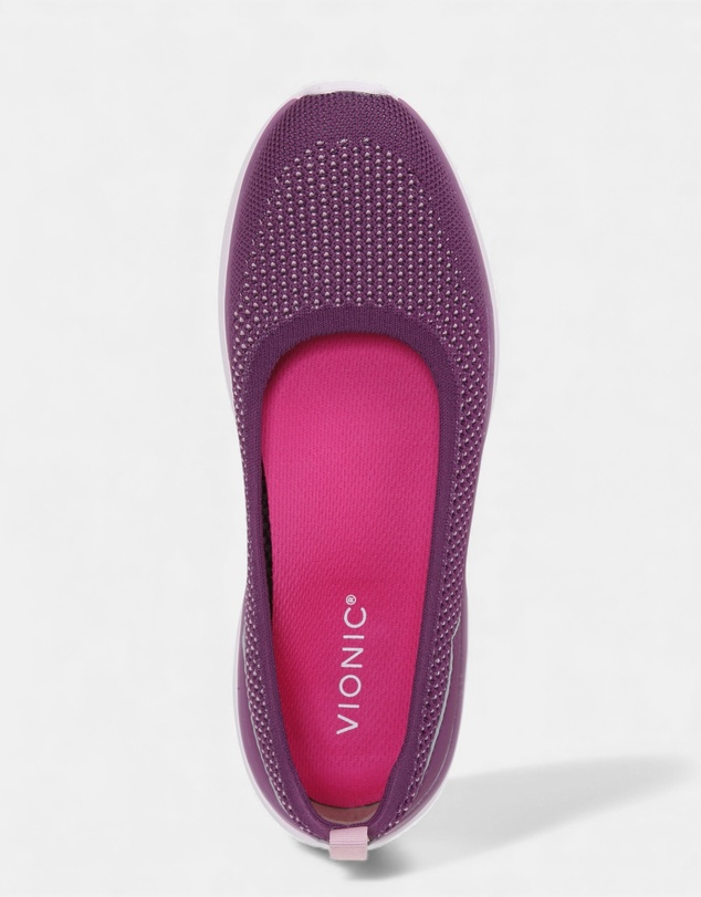 Vionic - Kallie Active Flat - Grape
