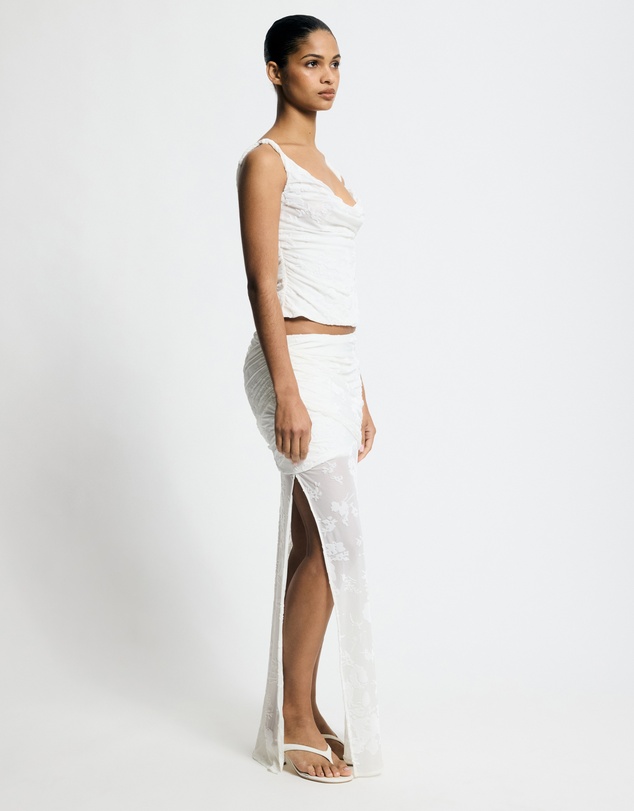 Lover - Carlene Burnout Maxi Skirt