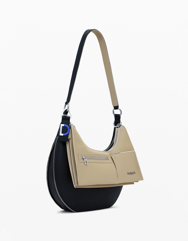 Desigual - Medium two-tone 2-in-1 bag
