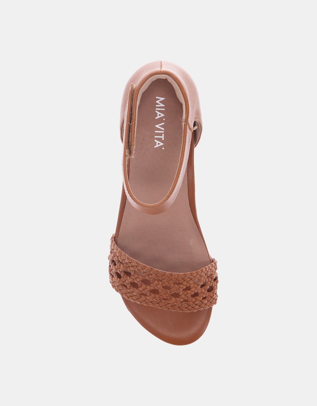 Mia Vita - Kath Heeled Sandal - Tan