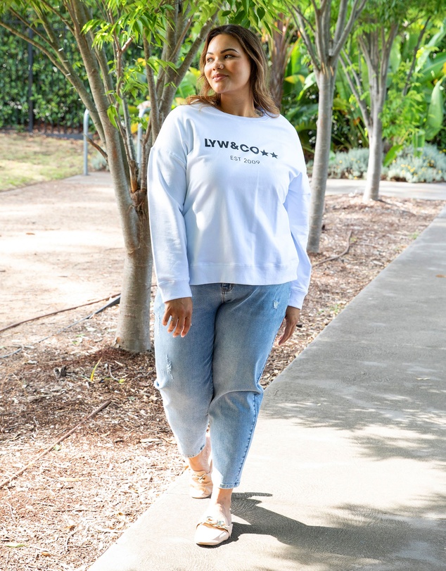 Love Your Wardrobe - LYW & Co Logo Sweat Top