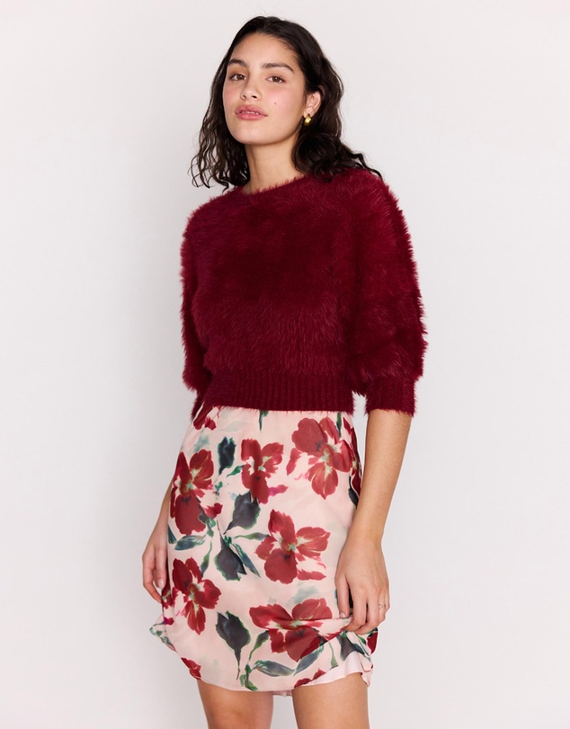 MINKPINK - Lola Fluffy Knit Top
