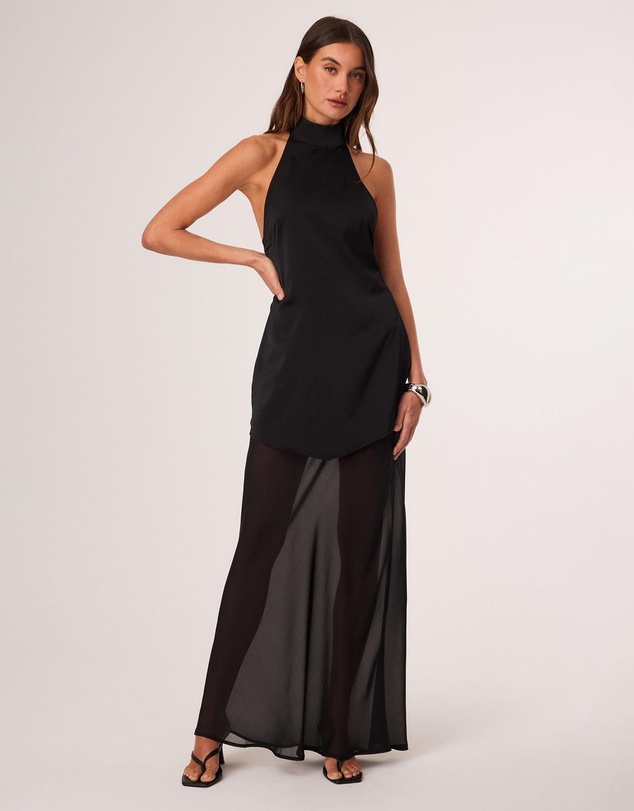 SNDYS - Elana Sheer Maxi Skirt