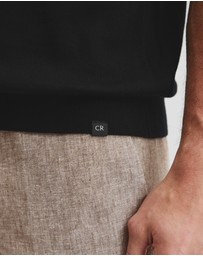 Country Road - Australian Merino Short Sleeve Trophy Knit Polo
