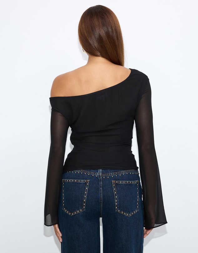 Dazie - Quinn Off Shoulder Top