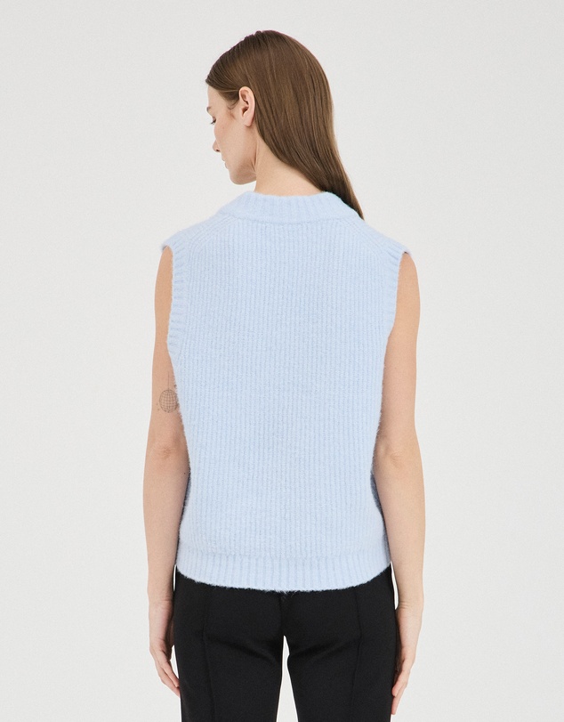 FRIEND of AUDREY - Warner Fluffy Knit Vest