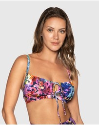 Nip Tuck Swim - Multi Petanias Monica Bikini Top