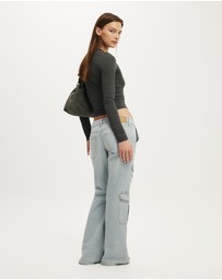 Cotton On - Low Relaxed Flare Jean