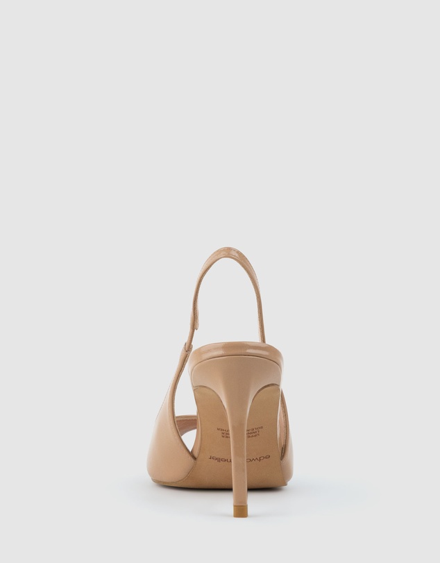 Edward Meller - ORTEGA85 Pointed Peep Toe Slingback