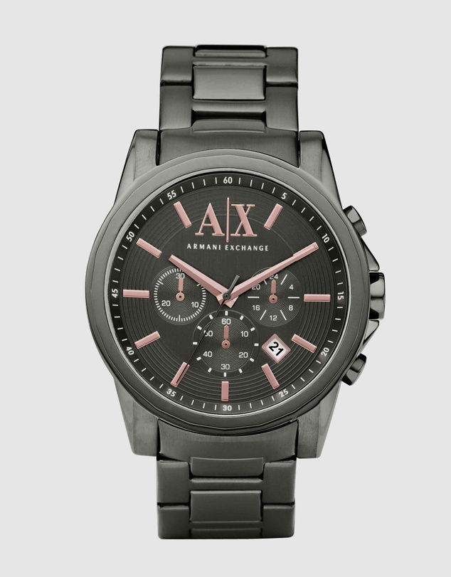Armani Exchange - Silver Tone Chronograph Watch