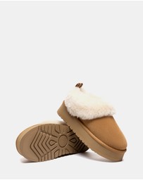 EVERAU - Australian Shepherd Ugg Glacial Cow Suede Upper UGG Boots