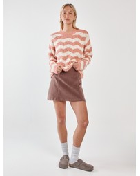 Sass - Nikkita Wavy Stripe Knit