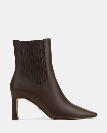 Wittner - Natalie Ankle Boot Dark Brown Leather