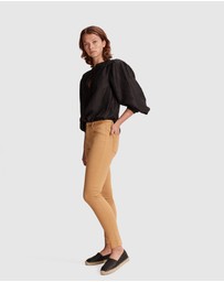 Country Road - Cr Logo Leather Espadrille
