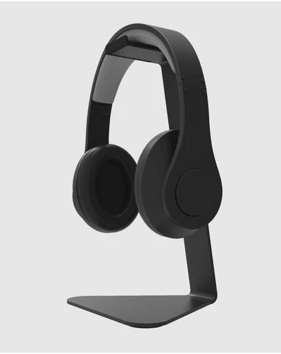 iWorld - Kanto H1 Universal Desktop Headphone Stand, Black