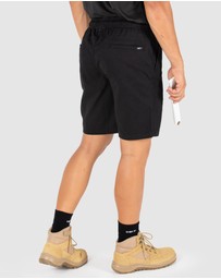 UNIT - UNIT Pivot Mens Elastic Waist Chino Shorts
