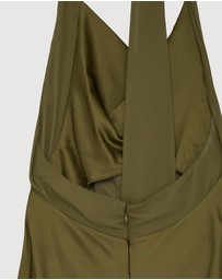 Revibe - Repaired Significant Other Devlyn Halter Maxi Dress - AU 12