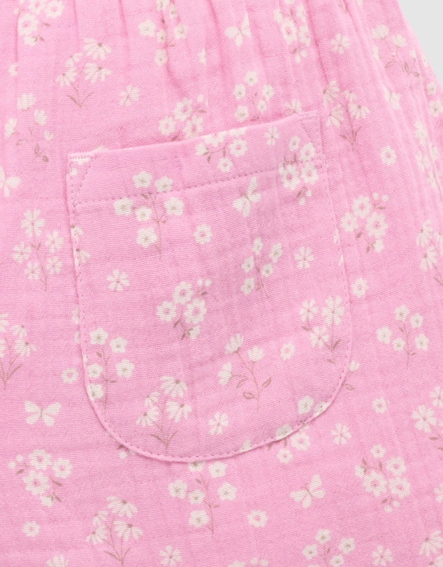 Purebaby - Floral Jumpsuit-Kids-Babies