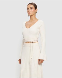 KIVARI - Daphne Rib Knit Top