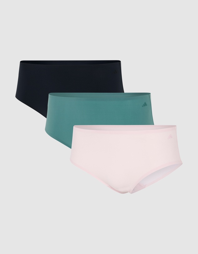 adidas Sportswear - 3 Pack Active Light Flex Hipster Brief Underwear
