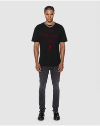 Ksubi - Sin Again Biggie SS Tee Jet Black