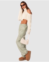 EDIKTED - Roy Low Rise Nylon Cargo Pants