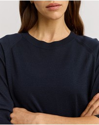 Toorallie - Extrafine Raglan Sleeve Top
