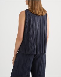 David Lawrence - Tauri Pleat Jersey Top