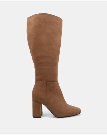 Tan Microsuede
