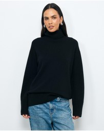 AERE - Tilla Merino Wool Turtleneck Jumper