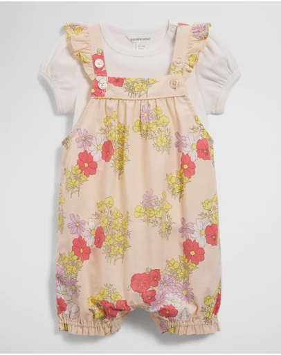 Country Road - Australian Cotton Short Sleeve Printed Short Set
