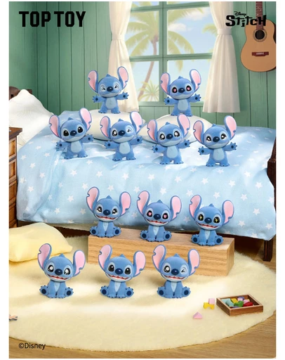 Jasnor - Disney Stitch Mini Fluffy Series Figures Surprise Bag