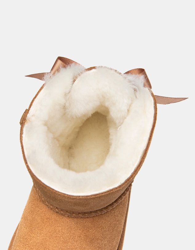 EVERAU - Australian Shepherd Ugg Melub Kids Cow Suede Upper UGG Boots