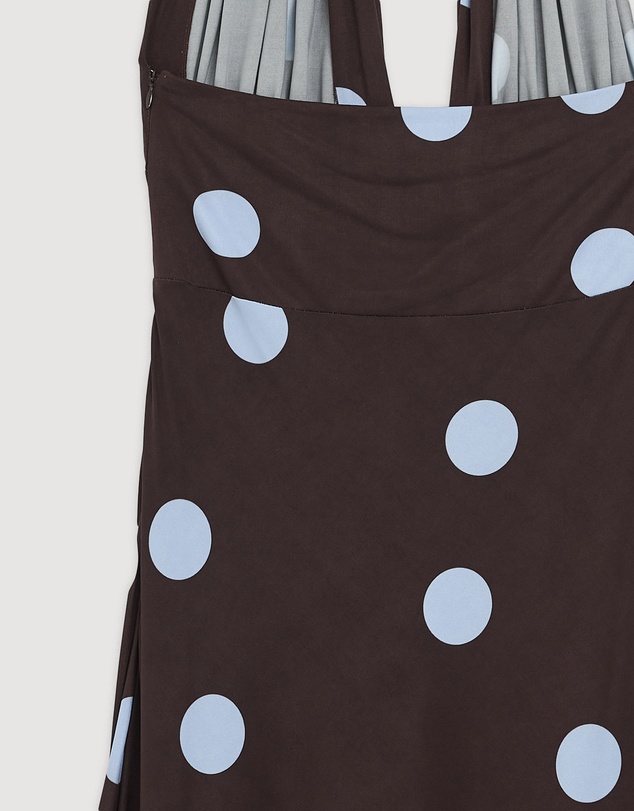 Revibe - Repaired BY JOHNNY. Paloma Polka Ankle Dress - AU 14