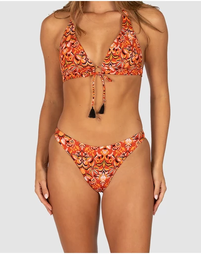 Baku Swimwear - Free Spirit High Leg Rio Bikini Bottom
