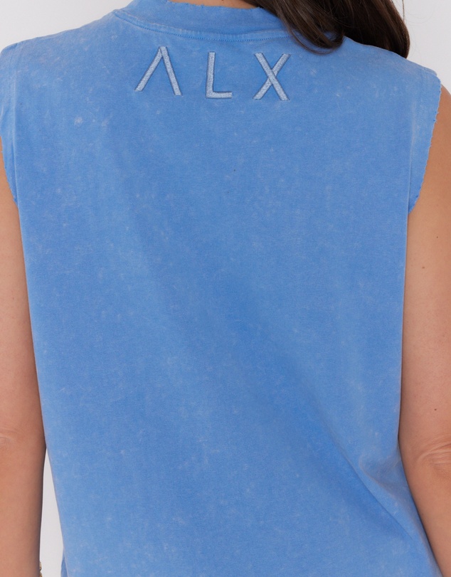 ALEXANDRA - Paxam Tank Acid Washed Blue