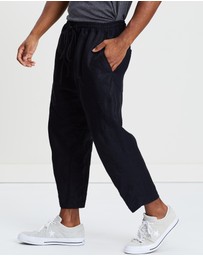 Surrounded By Ghosts - The Eskolaite Linen Drawstring Pants