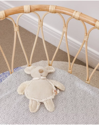 SILK MAGNOLIA - Pure Silk Fitted Bassinet and Cot Sheets