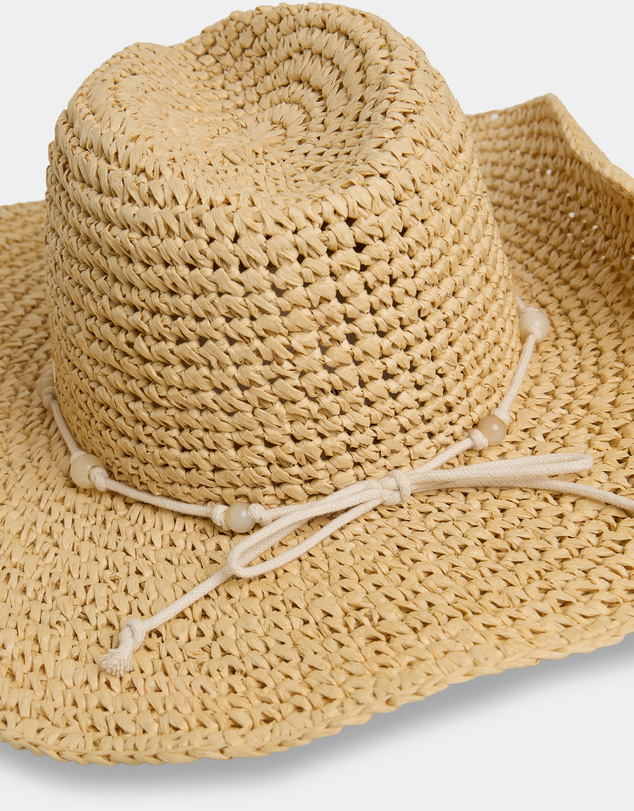 Billabong - Womens Sahara Muse Straw Cowboy Hat
