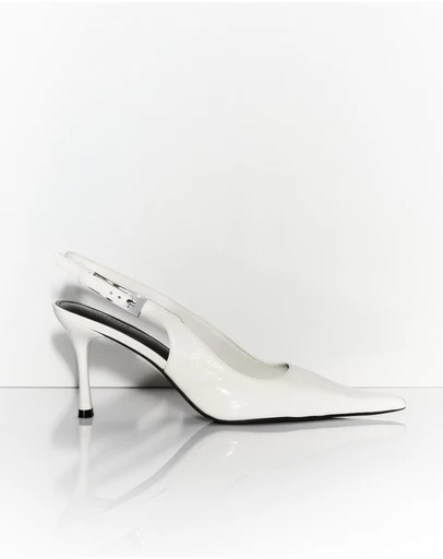 Nakedvice - The Paltrow White Heel