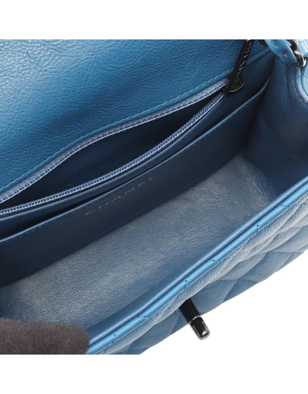 Pre-Loved by Azura Reborn - Pre-Loved Mini Square Classic Lambskin Single Flap