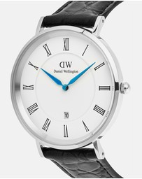 Daniel Wellington - Classic 40mm Roman Numerals Date Croc Belly