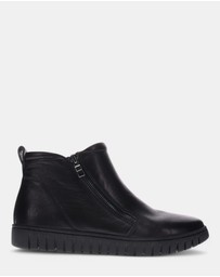 Mia Vita - Leni Zip Boot - Black