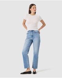 Rolla's - Daisy Lace Tee - Vintage White