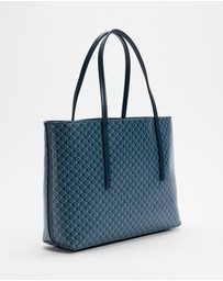 Calvin Klein - Emblem All Over Print Small Tote Bag