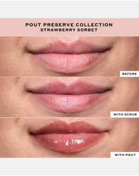 Ole Henriksen - Pout Preserve Sugar Melt Lip Scrub, Strawberry Sorbet