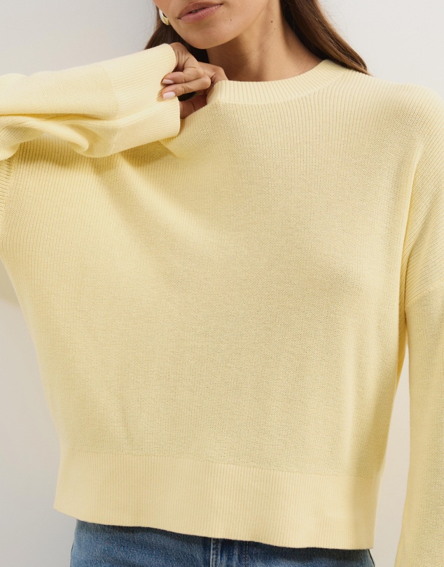 Atmos&Here - Organic Cotton Relaxed Crew Knit