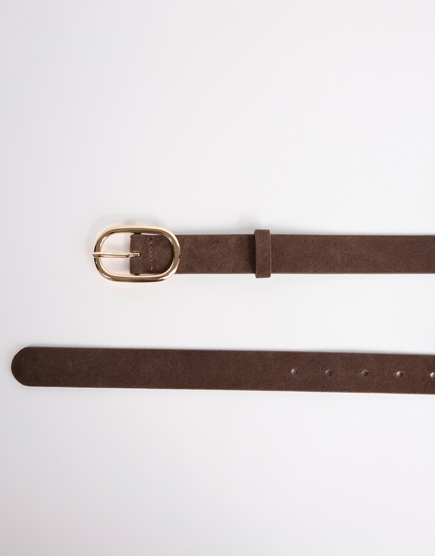 David Lawrence - Kumru Leather Suede Belt