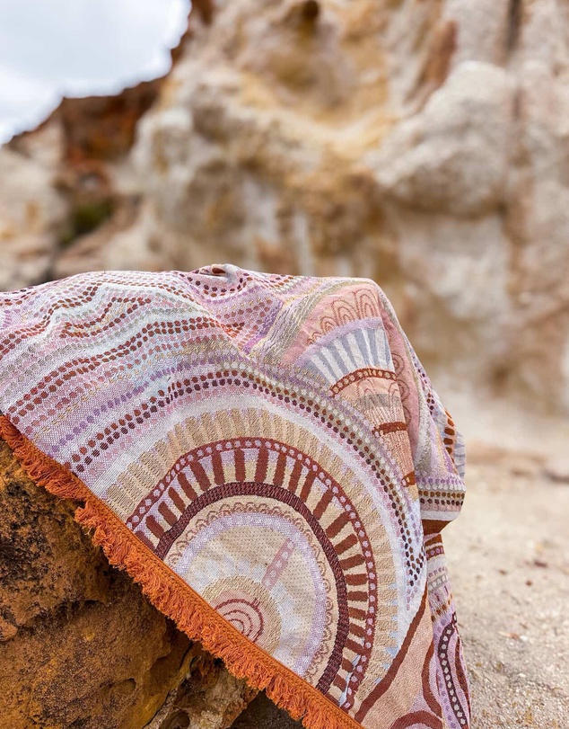 Good Throw Co - The Sun & The Seven Sisters Art Throw Rug