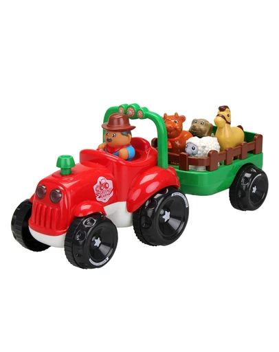 Bright Child - Farm Friends Musical Tractor - Assorted